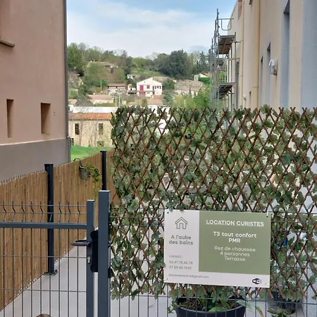 Lägenhet A L'aube Des Bains T3, Pmr, Avec Wifi,terrasse Et Parking *