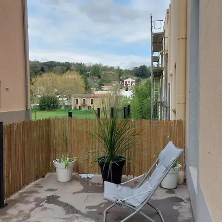 A L'aube Des Bains T3, Pmr, Avec Wifi,terrasse Et Parking Lägenhet *