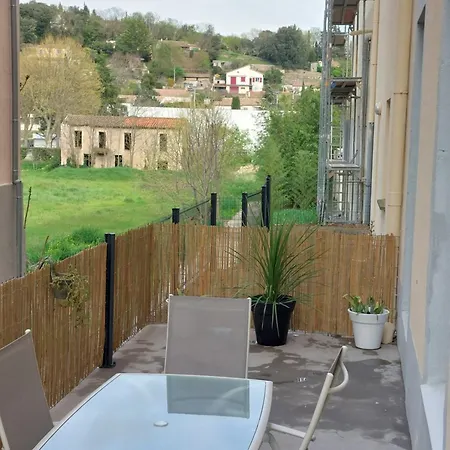 A L'aube Des Bains T3, Pmr, Avec Wifi,terrasse Et Parking Apartment Lamalou-les-Bains