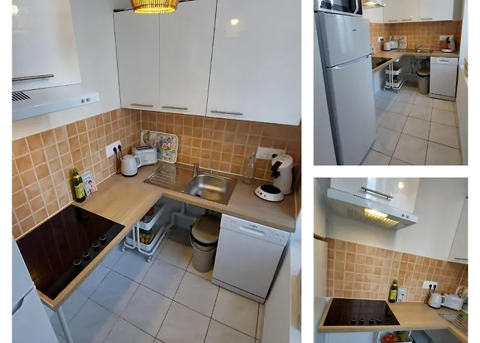 A L'aube Des Bains T3, Pmr, Avec Wifi,terrasse Et Parking * Lamalou-les-Bains
